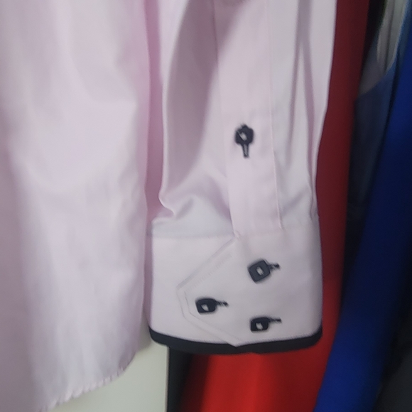 Domani Blue Label size Large/16 long sleeve shirt - Picture 6 of 8